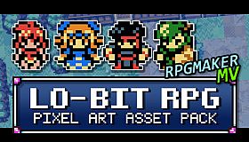 RPG Maker MV - Lo-Bit RPG Pixel Art Asset Pack