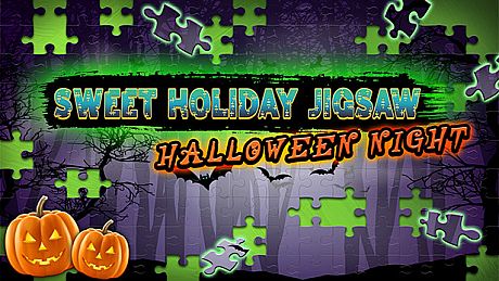 Sweet Holiday Jigsaws: Halloween Night Game