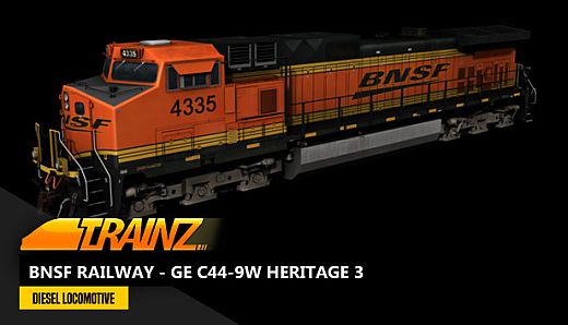 Trainz Plus DLC - BNSF Railway - GE C44-9W Heritage 3