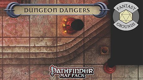 Fantasy Grounds - Pathfinder RPG - GameMastery Map Pack: Dungeon Dangers DLC