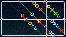 Circle Triangle Cross