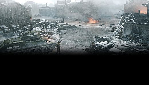 COH 2 - Soviet Skin: (H) Winter Cobblestone West Front