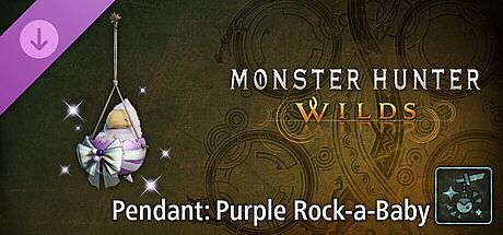 Monster Hunter Wilds - Pendant: Purple Rock-a-Baby