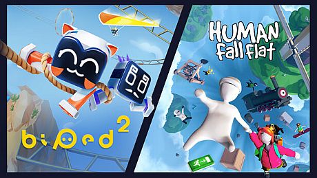 Biped 2 and Human Fall Flat Bundle