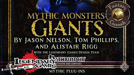 Fantasy Grounds - Mythic Monsters #14: Giants (PFRPG) DLC
