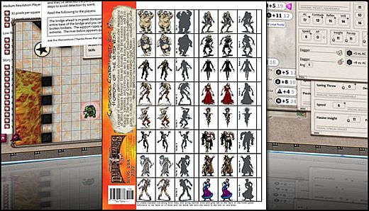 Fantasy Grounds - Cardstock Cowboys: Horrors of the Weird West (Token Pack)