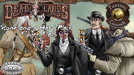 Fantasy Grounds - Stone and a Hard Place Figure Flats (Token Pack) DLC