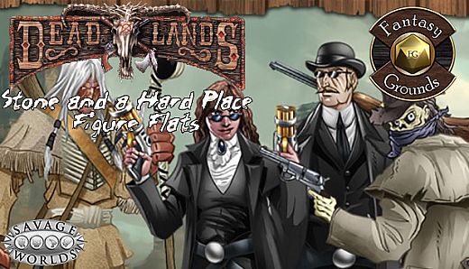 Fantasy Grounds - Stone and a Hard Place Figure Flats (Token Pack)