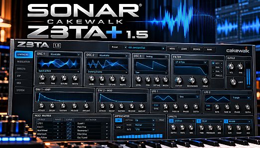 SONAR - Cakewalk Z3TA+ 1.5