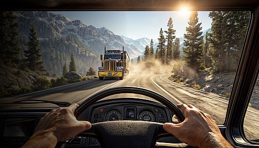 TRUCK SIMULATOR 25 VR - AMERICAN DRIVER