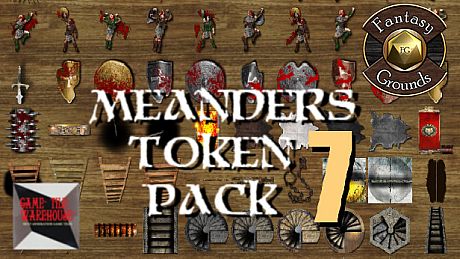 Fantasy Grounds - Meanders Token Pack 7 (Token Pack) DLC