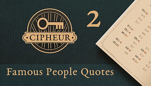 Cipheur - Famous People Quotes 2
