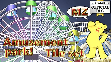 RPG Maker MZ - Amusement park! Tile set DLC