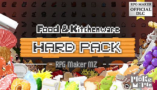 RPG Maker MZ - Food and Kitchenware Hard Pack