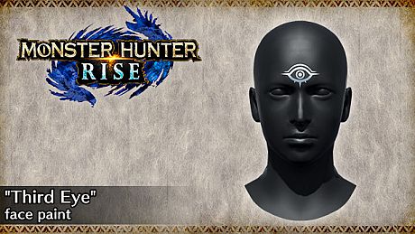 MONSTER HUNTER RISE - "Third Eye" face paint DLC