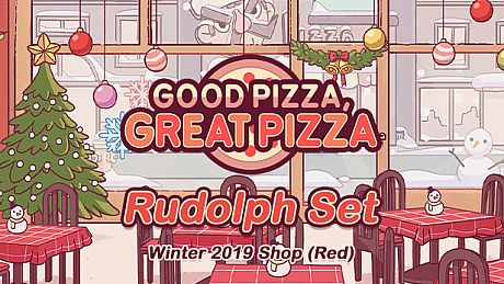 Good Pizza, Great Pizza - Rudolph Set - Winter 2019 Shop (Red) DLC
