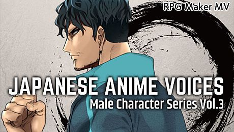 RPG Maker MV - Japanese Anime Voices：Male Character Series Vol.3 DLC