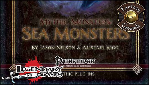 Fantasy Grounds - Mythic Monsters #10: Sea Monsters (PFRPG)