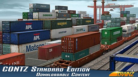 Trainz Simulator DLC: CONTZ Pack - Standard Edition DLC