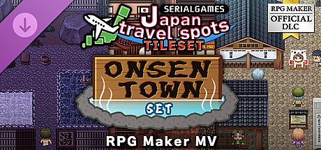 RPG Maker MV - SERIALGAMES Japan travel spots ONSENTown SET