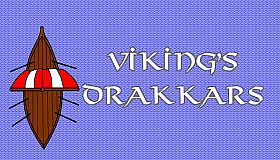 Viking's drakkars