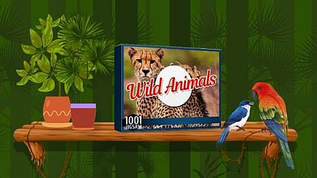 1001 Jigsaw. Wild Animals Game