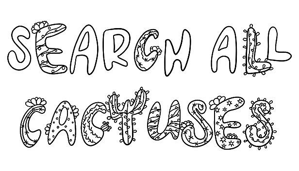 Buy SEARCH ALL - CACTUSES