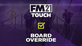 Football Manager 2021 Touch - Board-Override