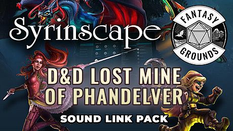 Fantasy Grounds - D&D Lost Mine of Phandelver - Syrinscape Sound Link Pack DLC