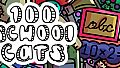 100 School Cats