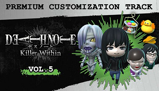 DEATH NOTE Killer Within - Premium Customization Track Vol. 5