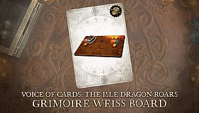 Voice of Cards: The Isle Dragon Roars Grimoire Weiss Board