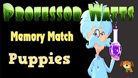 Professor Watts Memory Match: Puppies
