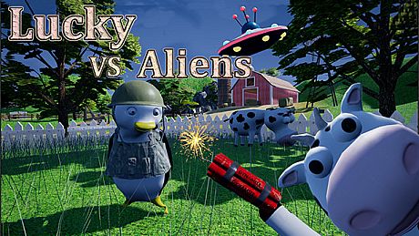 Lucky VS Aliens Game