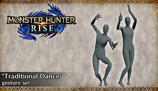 MONSTER HUNTER RISE - "Traditional Dance" gesture set