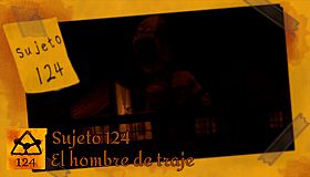Sujeto 124: El hombre de traje