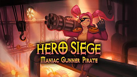 Hero Siege - Maniac Gunner Pirate (Skin) DLC