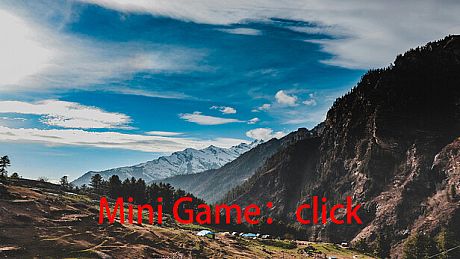 Mini Game：click Game
