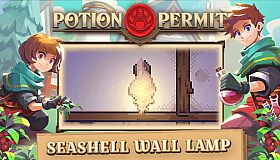 Potion Permit - Seashell Lighting - Wall