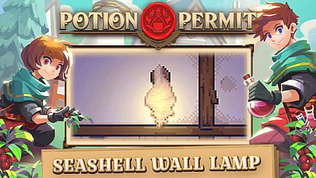 Potion Permit - Seashell Lighting - Wall DLC