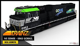 Trainz Plus DLC - NS SD60E - 6963 GoRail