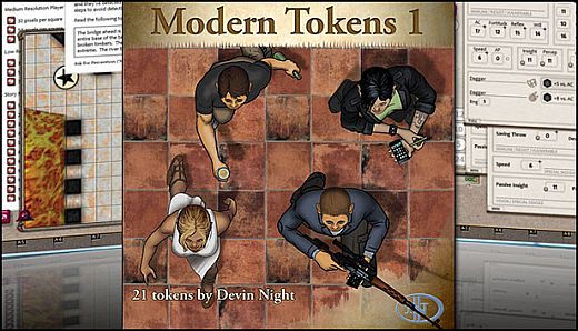 Fantasy Grounds - Modern 1 (Token Pack)
