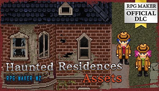 RPG Maker MZ - Haunted Residences Assets