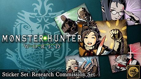 Monster Hunter: World - Sticker Set: Research Commission Set DLC