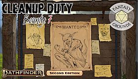 Fantasy Grounds - Pathfinder 2 RPG - Pathfinder Bounty #7: Cleanup Duty