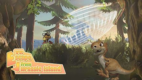 VR Escape From Jurassic Island