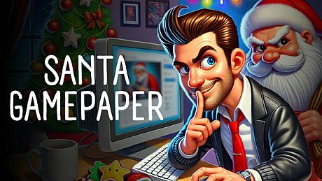 Santa Gamepaper Game