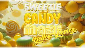 Sweetie Candy Maze: Yellow Lemon