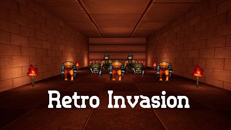 Retro Invasion Game