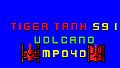 Tiger Tank 59 Ⅰ Volcano MP040